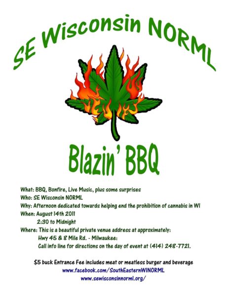 SE Wisconsin NORML Blazin' BBQ