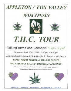 THC Tour in Appleton Wisconsin