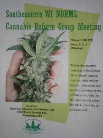 Southeastern-Wisconsin-NORML-Flyer-meeting-17th-January