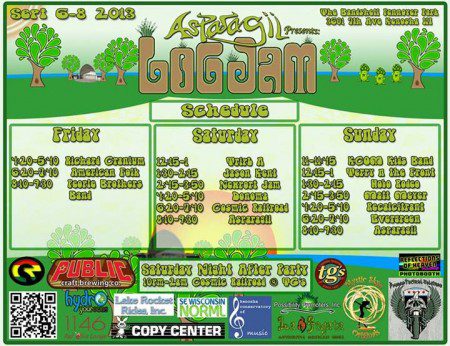 LOG JAM 2013 is Asparagii’s annual Music and Arts Festival