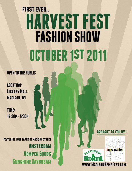 Hemp Fashion Show planned during Marijuana Harvest Festival in Madison