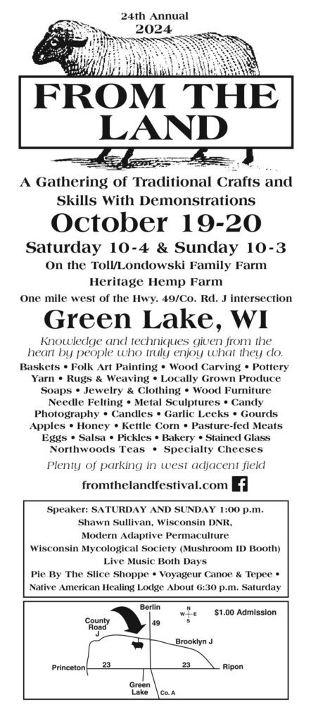 from the land flyer email 2024