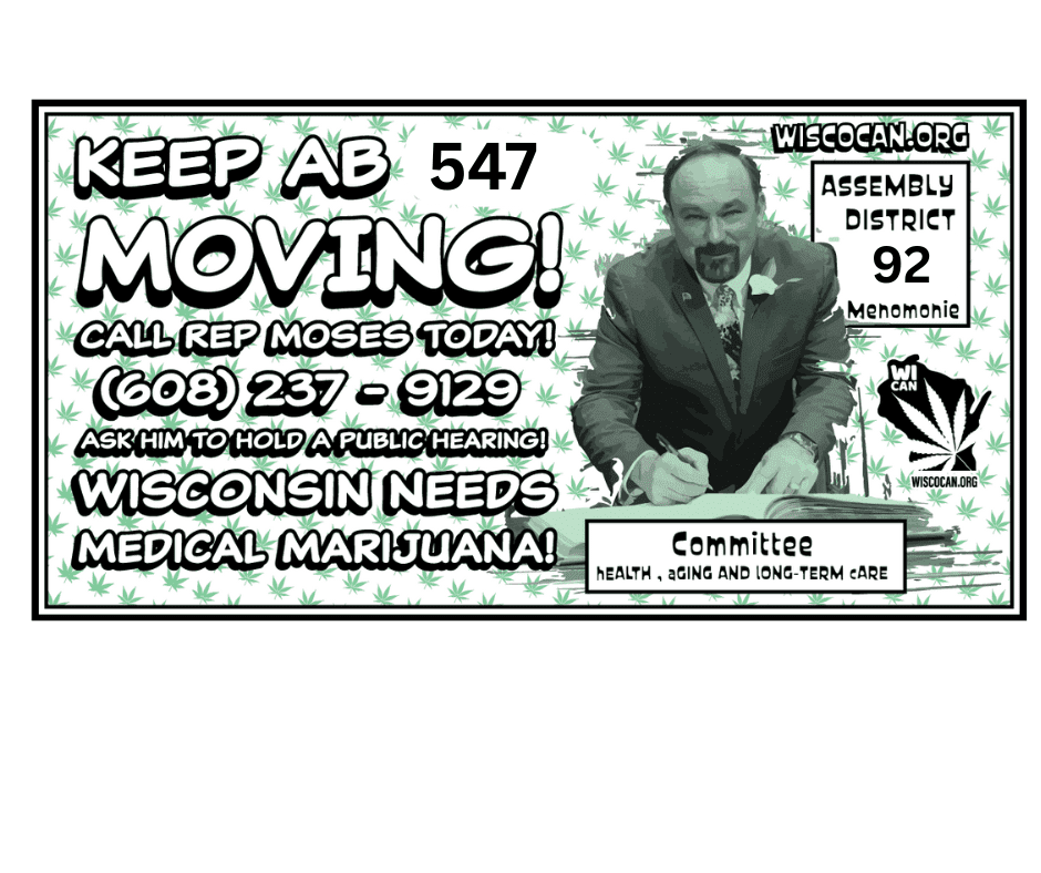 Will Rep. Moses hold a public hearing on medical marijuana?