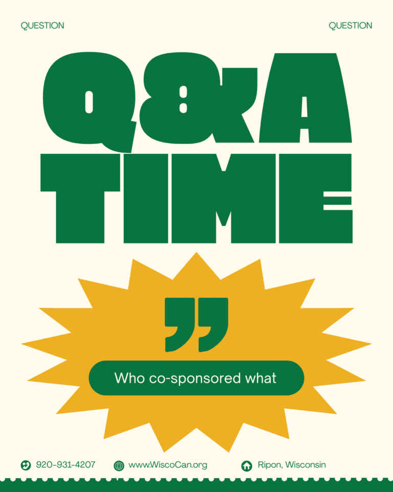 who co sponsored what