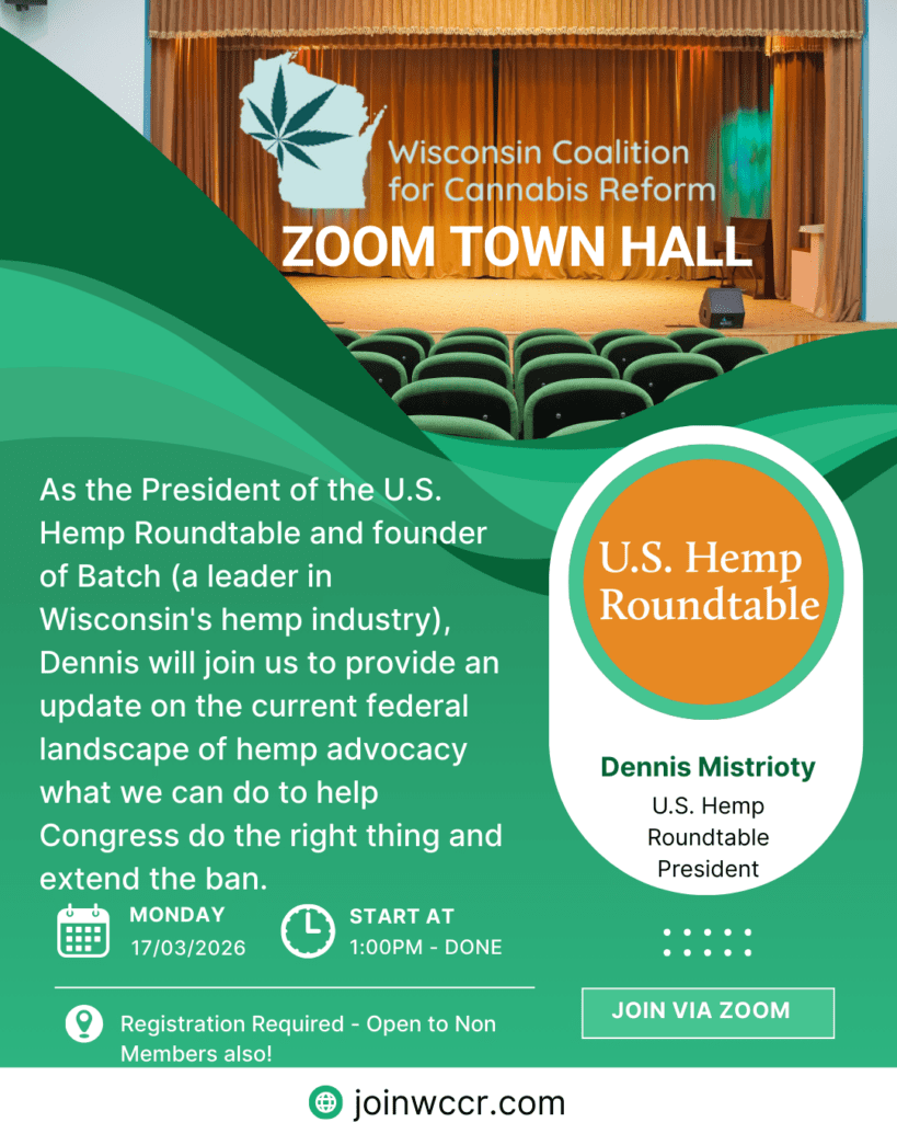 WCCR US Hemp Roundtable Zoom Town Hall