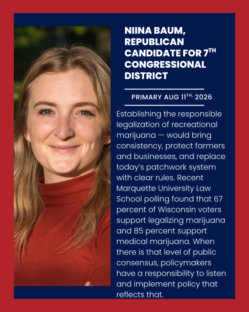 Baum for Congress Cannabis Statement